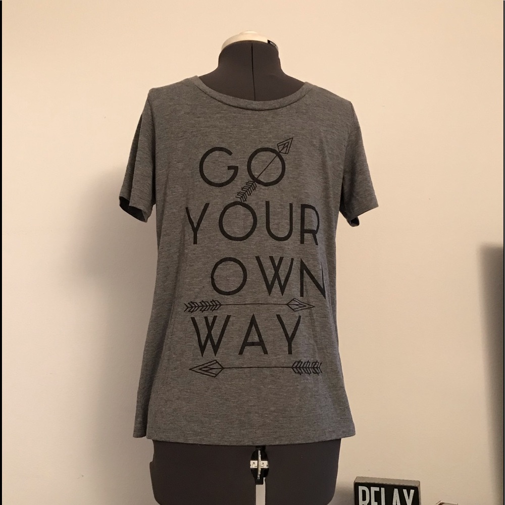 Inspiring graphic tee
